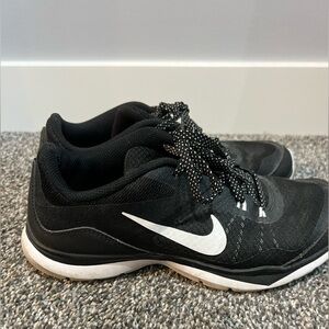 Nike Black and White Athletic Shoes